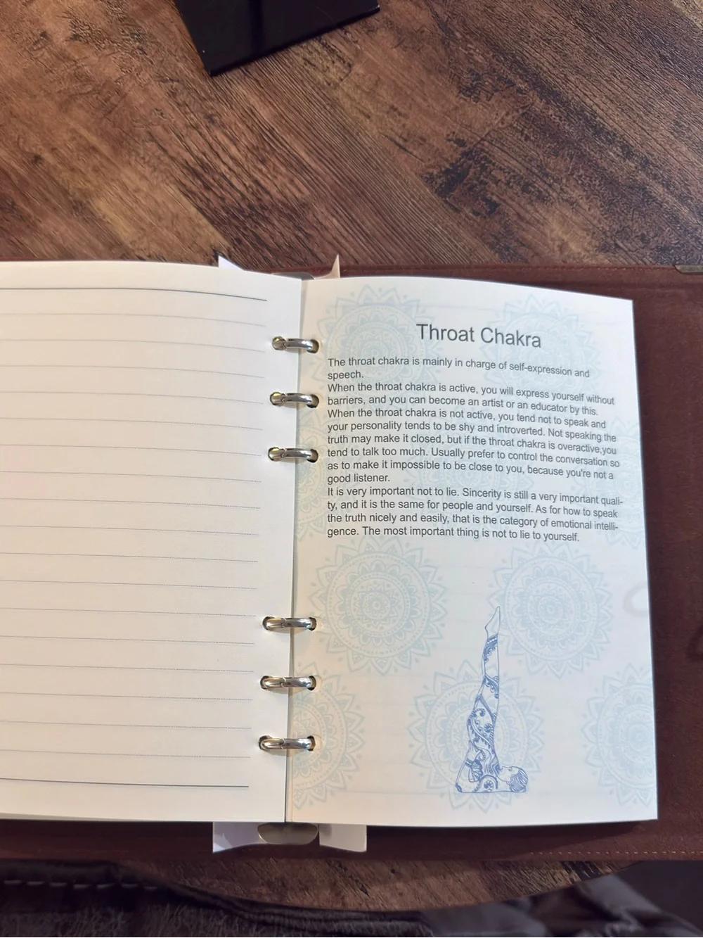 Chakra Leather Journal | Meditation, Manifestation & Mindfulness Notebook